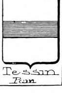 Tessin Coat of Arms / Family Crest 1