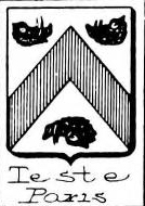 Teste Coat of Arms / Family Crest 1