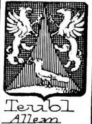 Teubl Coat of Arms / Family Crest 0