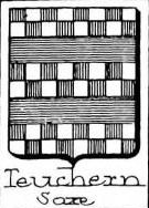 Teuchern Coat of Arms / Family Crest 2
