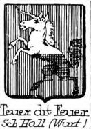 Teuer Coat of Arms / Family Crest 0