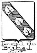 Teufel Coat of Arms / Family Crest 15