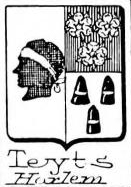 Teyts Coat of Arms / Family Crest 0