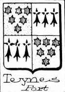 Teyves Coat of Arms / Family Crest 0