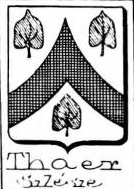 Thaer Coat of Arms / Family Crest 0