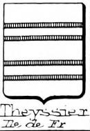 Theyssier Coat of Arms / Family Crest 0