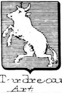 Tordreau Coat of Arms / Family Crest 0