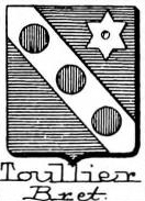 Toullier Coat of Arms / Family Crest 0