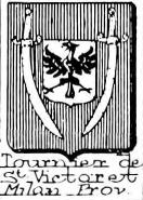 Tournier Coat of Arms / Family Crest 1