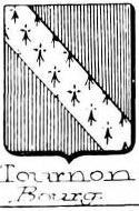 Tournon Coat of Arms / Family Crest 2