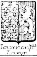 Tournon Coat of Arms / Family Crest 3