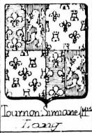 Tournon Coat of Arms / Family Crest 4