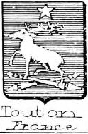 Touton Coat of Arms / Family Crest 0