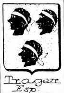 Trager Coat of Arms / Family Crest 1