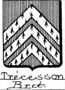 Trecesson Coat of Arms / Family Crest 0