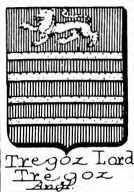 Tregoz Coat of Arms / Family Crest 0