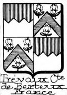 Trevaux Coat of Arms / Family Crest 0