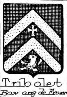 Tribolet Coat of Arms / Family Crest 2
