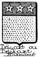 Tricart Coat of Arms / Family Crest 0