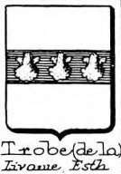 Trobe Coat of Arms / Family Crest 0