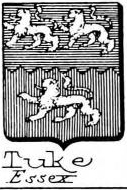 Tuke Coat of Arms / Family Crest 0
