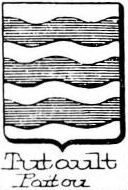 Tutault Coat of Arms / Family Crest 0