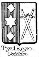Tydken Coat of Arms / Family Crest 0