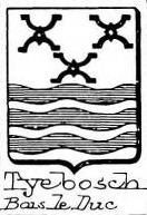 Tyebosch Coat of Arms / Family Crest 0