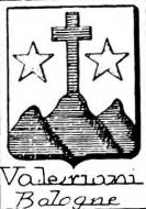 Valeriani Coat of Arms / Family Crest 1