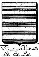 Vareilles Coat of Arms / Family Crest 0
