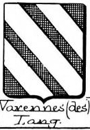 Varennes Coat of Arms / Family Crest 2