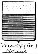 Vassy Coat of Arms / Family Crest 2