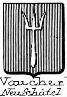Vaucher Coat of Arms / Family Crest 1
