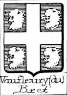 Vaufleury Coat of Arms / Family Crest 1