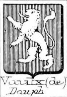 Vaulx Coat of Arms / Family Crest 1