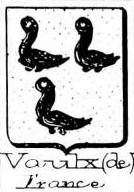 Vaulx Coat of Arms / Family Crest 2