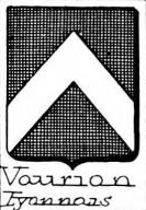 Vaurion Coat of Arms / Family Crest 0