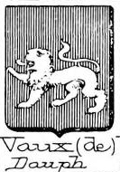 Vaux Coat of Arms / Family Crest 11