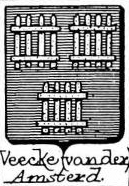 Veecke Coat of Arms / Family Crest 1