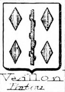 Veillon Coat of Arms / Family Crest 1