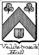 Velde Coat of Arms / Family Crest 4