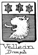 Vellein Coat of Arms / Family Crest 0