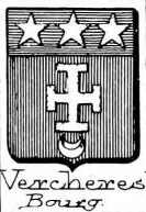Vercheres Coat of Arms / Family Crest 1