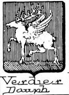Verdier Coat of Arms / Family Crest 1