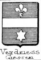 Verdriess Coat of Arms / Family Crest 0