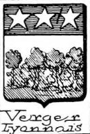 Verger Coat of Arms / Family Crest 1