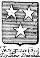 Vergier Coat of Arms / Family Crest 1