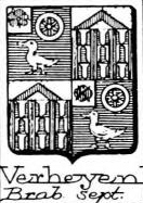 Verheyen Coat of Arms / Family Crest 1