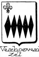 Verhoeven Coat of Arms / Family Crest 1