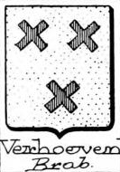 Verhoeven Coat of Arms / Family Crest 2